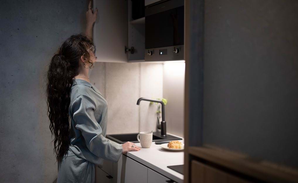 Eine richtige Küche.