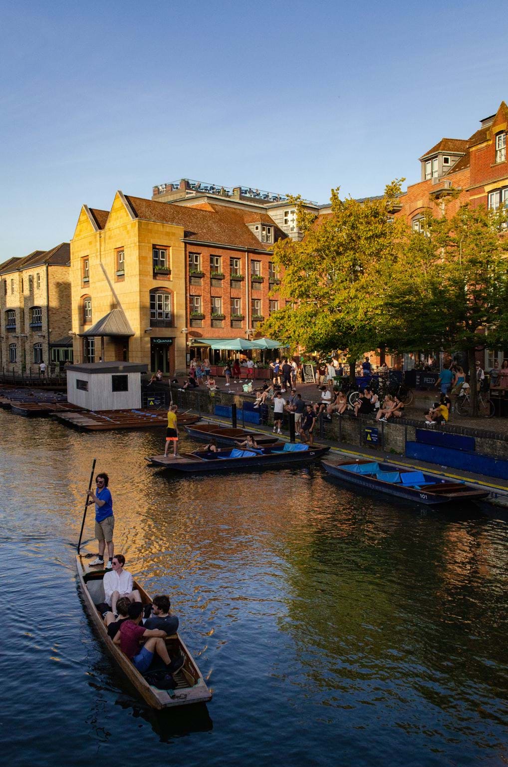 <p>Punting on the River Cam.</p>