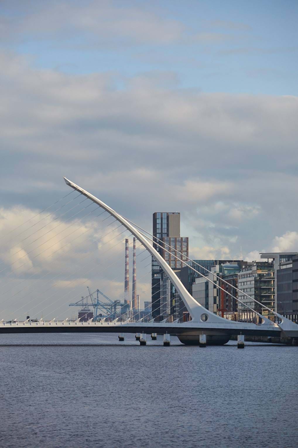 <p>Samuel Beckett Bridge © Shantanu Starick</p>