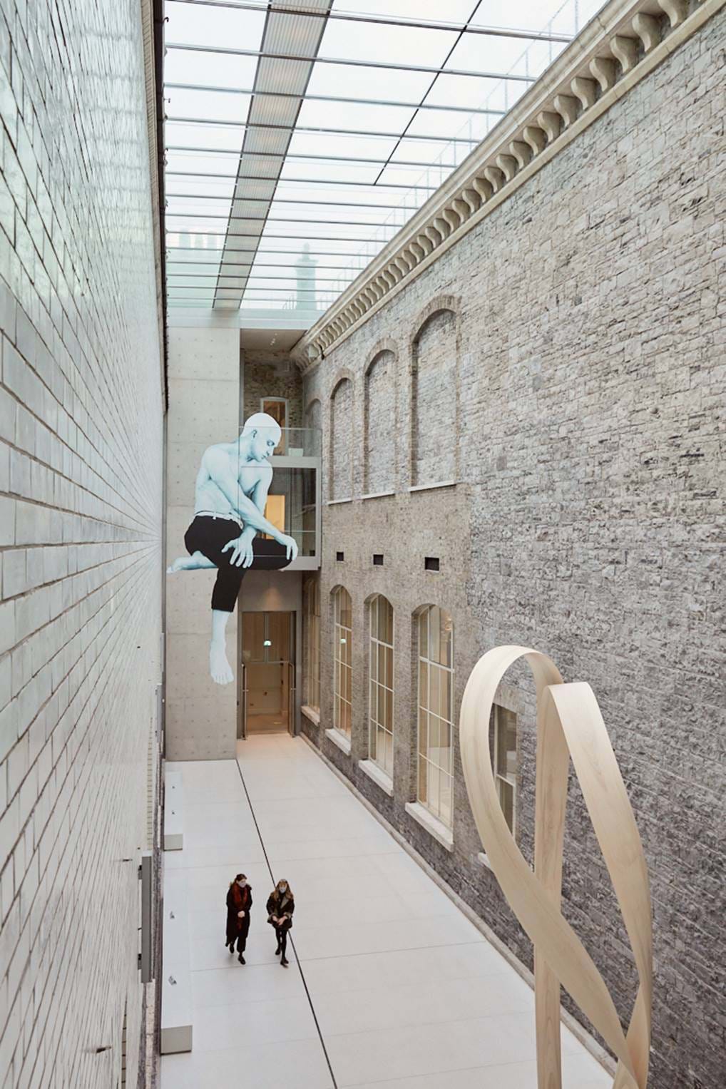 <p>Finding Power, by Joe Caslin at the National Gallery © Shantanu Starick</p>
