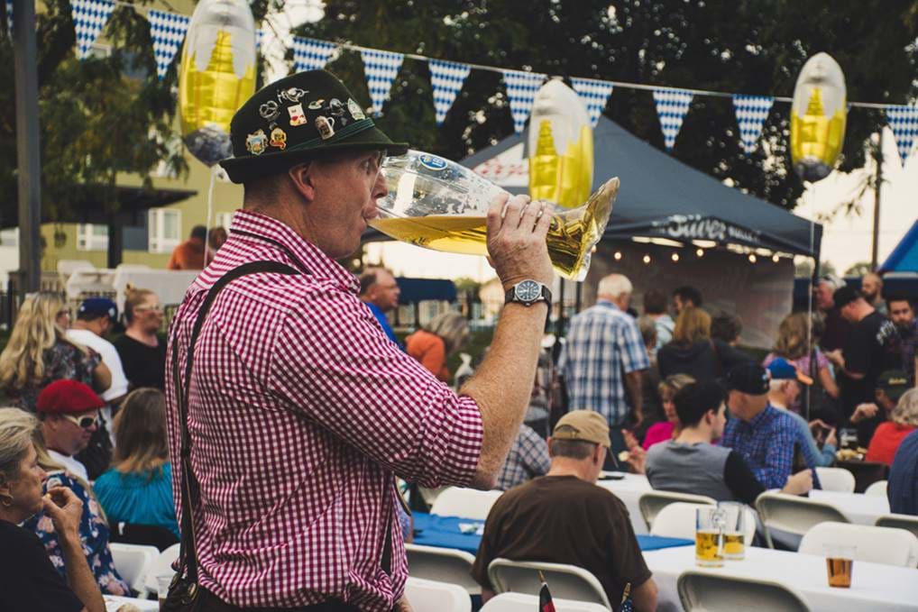 <p>Augustiner-Festhalle Bierzelt, Oktoberfest.</p>
