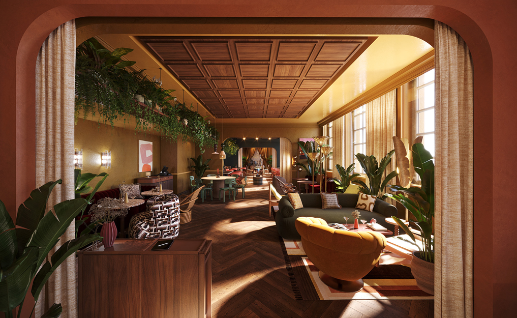 Seperate spaces to sleep, work and live. Feel free. 