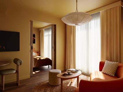 One Bedroom Open Plan Apartment | Le Jardin de Verre by Locke