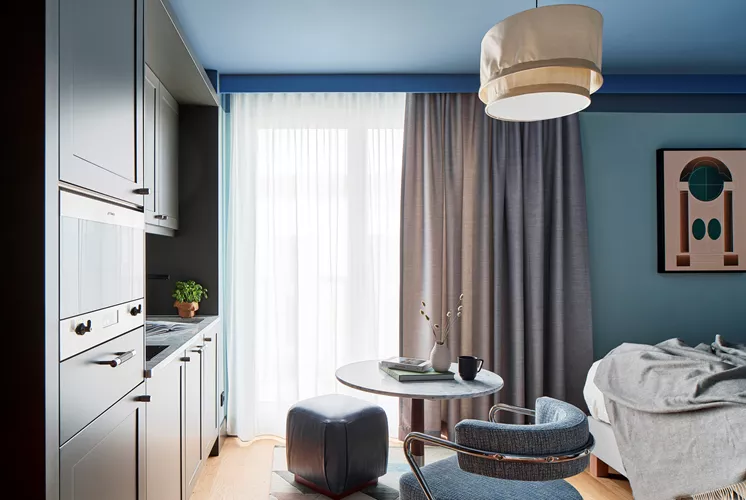 Apartments & living spaces.