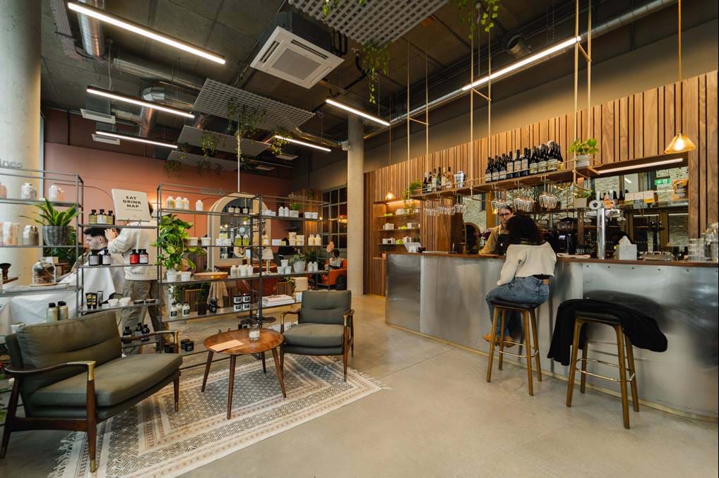 <p>Douce Cafe &amp; Salon.</p>